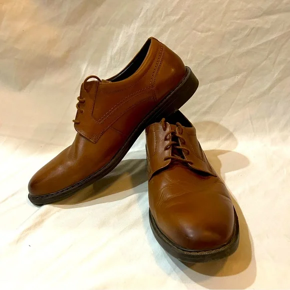 Rockport Men\'s Brown Leather Derby Oxfords with Trutech Rockport | Shoes | Rockport Trutech Lightweight Derby Shoes  main image 4